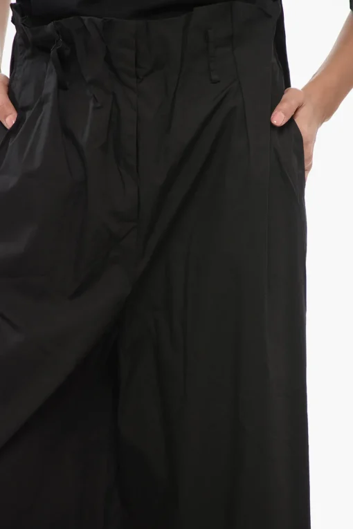 Pantaloni Svasati POSEIDONE A Doppia Pince e Vita Alta>Pinko Discount