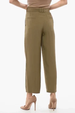Pantaloni Tapered Fit in Viscosa a 1 Pinces>Balmain New
