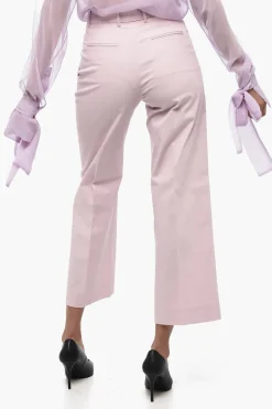 Pantaloni TEODORA Straight Fit in Cotone Stretch>QL2 Discount