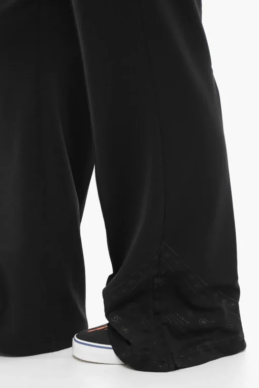 Pantaloni Track a Gamba Larga con Elastico In Vita>Marcelo Burlon New