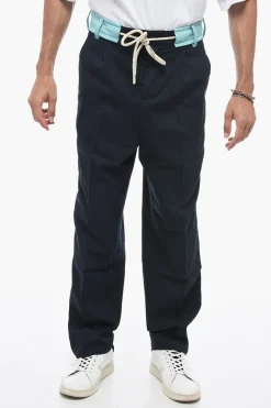 Pantaloni TRACK BELT Con Coulisse>Palm Angels Sale