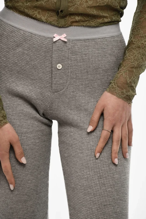 Pantaloni Underwear in Cotone con Fiocco>Dsquared2 Clearance