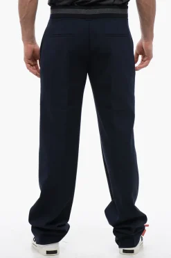 Pantaloni Varsity TECH DRILL Con Elastico In VIta>Off-White Discount