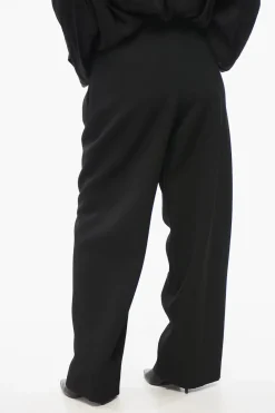Pantaloni Wide Leg con Pince></noscript>The Row Discount