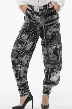 Sale Pantaloni XRAY NY Cargo Stampati Donna Pantaloni