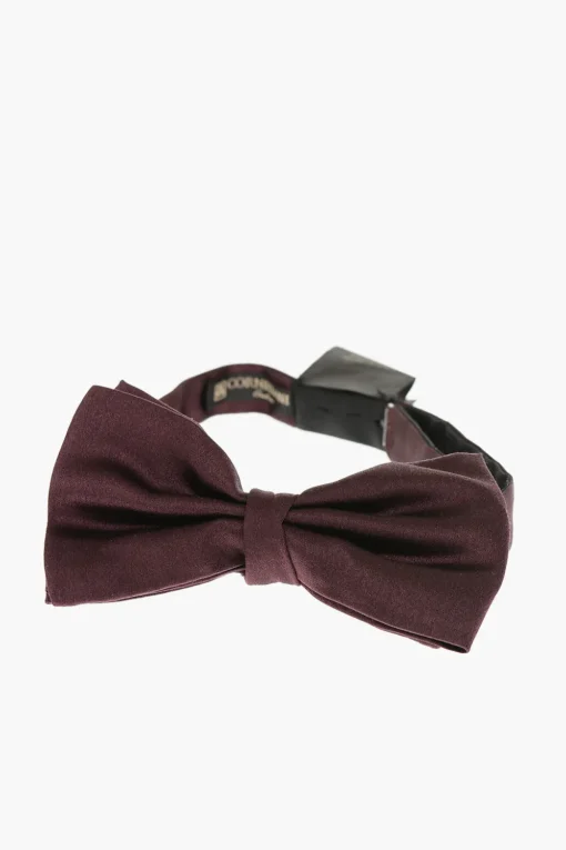 Papillon in Seta a Tinta Unita>Corneliani Outlet