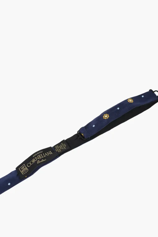 Papillon in Seta con Motivo Floreale>Corneliani Outlet