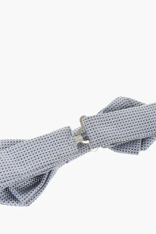 Discount Papillon in Seta Jacquard Uomo Cravatte