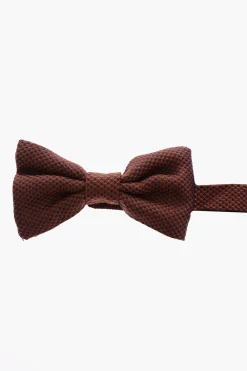 Online Papillon in seta Pin Point Uomo Cravatte