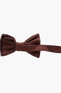Online Papillon in seta Pin Point Uomo Cravatte