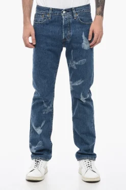 3.PARADIS Jeans Stampati a Gamba Dritta 18cm L.32>Levi's Fashion