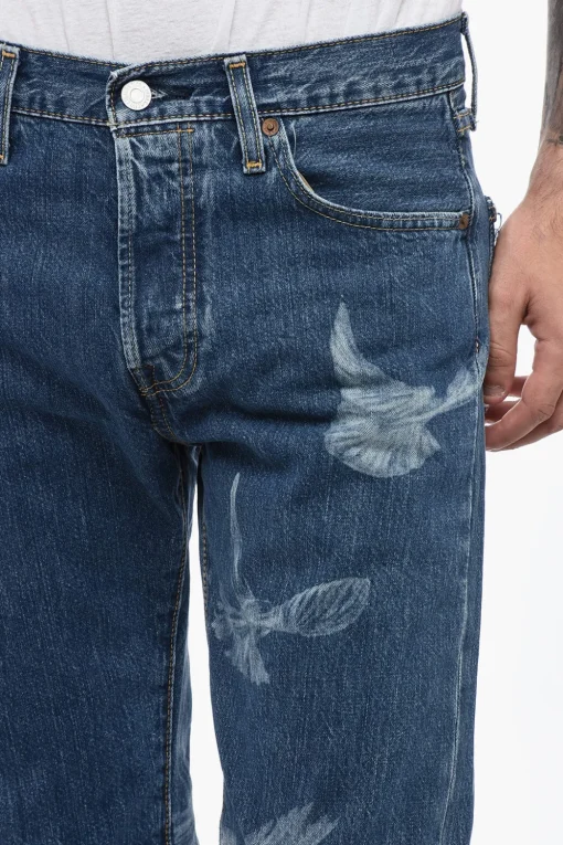 3.PARADIS Jeans Stampati a Gamba Dritta 18cm L.32>Levi's Fashion