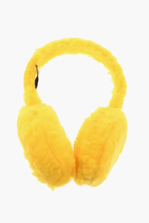Paraorecchie in Tessuto Morbido con Ricamo Logo>Dsquared2 Sale