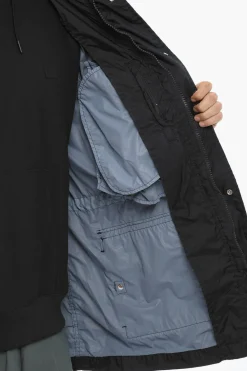 Best Parka in Nylon con Cappuccio Uomo Cappotti E Trench