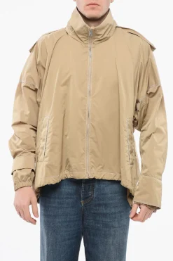Parka in Nylon Tech con Cuciture a Vista>Bottega Veneta Best