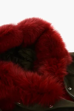 Online Parka LUXURY con interno sfoderabile e dettaglio in pelliccia Abbigliamento