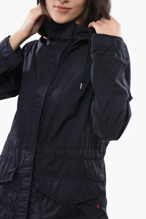 Online Parka Sfoderato CHANNEL con Cappuccio Donna Cappotti E Trench