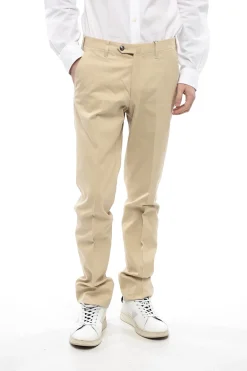 Pataloni Chino Slim Fit Con Tasche Zip>Corneliani Outlet