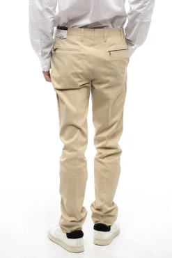 Pataloni Chino Slim Fit Con Tasche Zip>Corneliani Outlet
