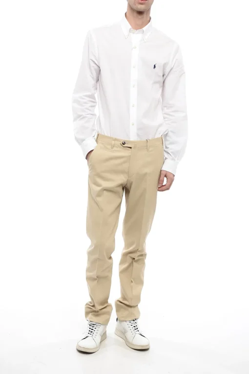 Pataloni Chino Slim Fit Con Tasche Zip>Corneliani Outlet