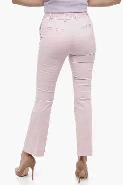 Outlet Pataloni Cropped Fit NELLIE con Fondo Bootcut Donna Pantaloni