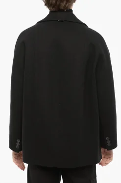 Peacoat Oversize in Misto Lana>Neil Barrett Clearance