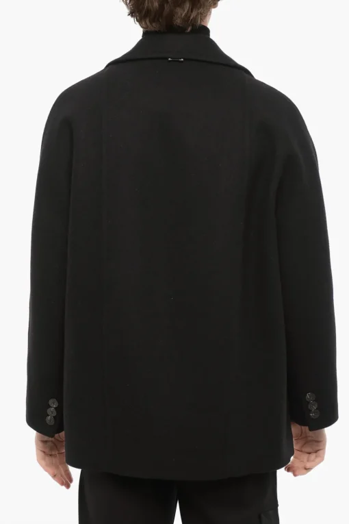 Peacoat Oversize in Misto Lana>Neil Barrett Clearance
