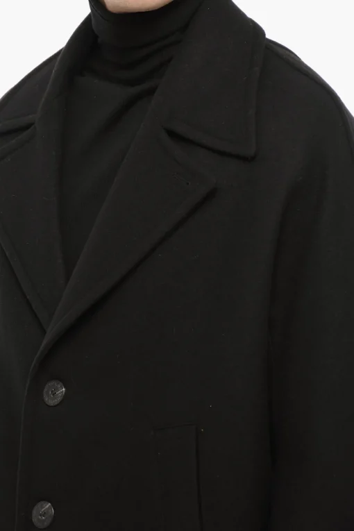 Peacoat Oversize in Misto Lana>Neil Barrett Clearance