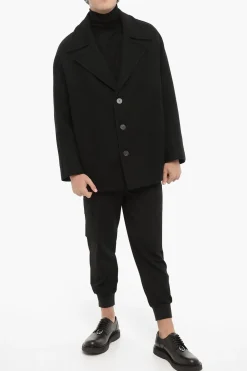 Peacoat Oversize in Misto Lana></noscript>Neil Barrett Clearance