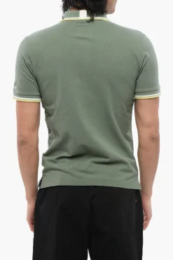 PENNY-RICH Polo Ricamata in Cotone Piquet>Woolrich New