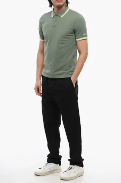 PENNY-RICH Polo Ricamata in Cotone Piquet></noscript>Woolrich New