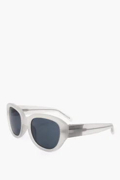 New PHILLIP LIM Occhiali da Sole Wayfarer con Montatura See Through Donna Occhiali Da Sole