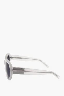 New PHILLIP LIM Occhiali da Sole Wayfarer con Montatura See Through Donna Occhiali Da Sole