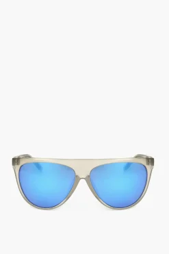 New PHILLIP LIM Occhiali da Sole Wayfarer con Montatura See Through Donna Occhiali Da Sole