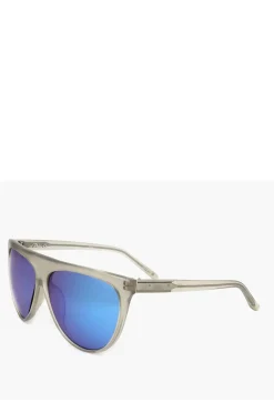 New PHILLIP LIM Occhiali da Sole Wayfarer con Montatura See Through Donna Occhiali Da Sole