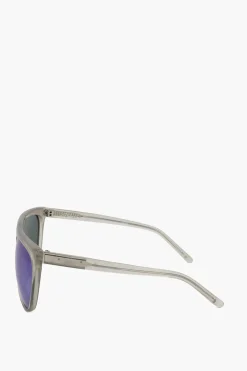 New PHILLIP LIM Occhiali da Sole Wayfarer con Montatura See Through Donna Occhiali Da Sole
