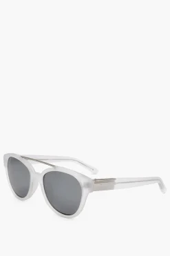Fashion PHILLIP LIM Occhiali da Sole Aviator con Montatura See Through Donna Occhiali Da Sole