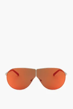 PHILLIP LIM Occhiali da Sole Aviator con Design Full-lens>Linda Farrow Fashion