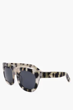 PHILLIP LIM Occhiali da Sole Wayfarer con Motivo Animalier>Linda Farrow New