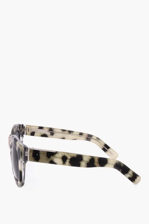 PHILLIP LIM Occhiali da Sole Wayfarer con Motivo Animalier>Linda Farrow New
