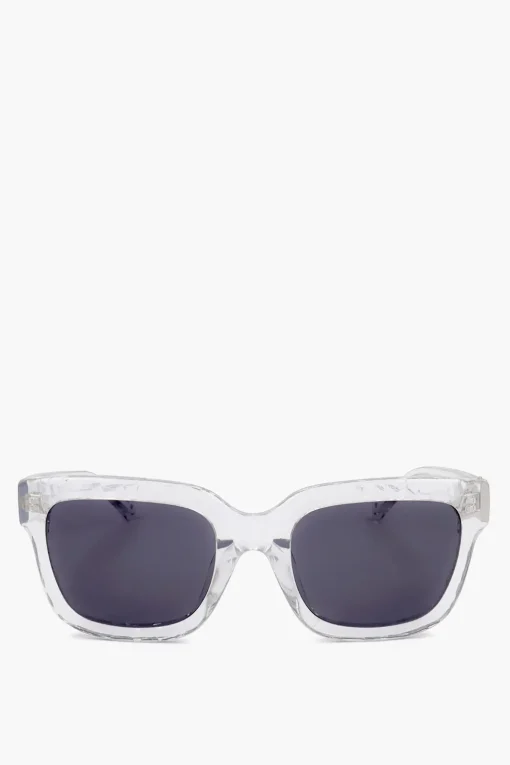 Sale PHILLIP LIM Occhiali da Sole Wayfarer con Montatura Trasparente Uomo Occhiali Da Sole