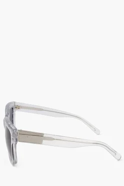 Sale PHILLIP LIM Occhiali da Sole Wayfarer con Montatura Trasparente Uomo Occhiali Da Sole