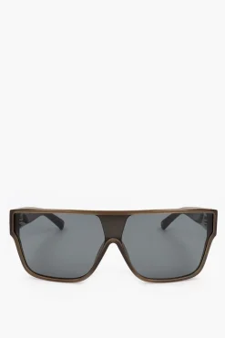 PHILLIP LIM Occhiali da Sole Shield con Montatura See Through>Linda Farrow Hot