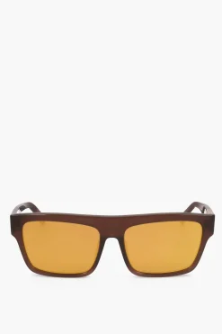 Fashion PHILLIP LIM Occhiali da Sole Wayfarer con Ponte Dritto Uomo Occhiali Da Sole