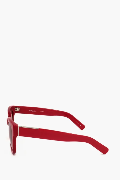 PHILLIP LIM Occhiali da Sole Wayfarer con Lenti Ton-sur-ton>Linda Farrow New