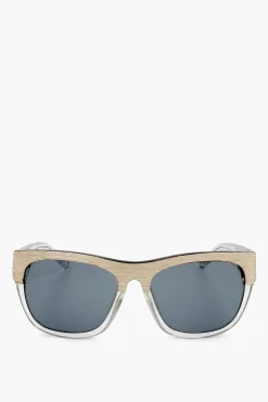 PHILLIP LIM Occhiali da Sole Wayfarer con Dettaglio Effetto Legno>Linda Farrow Clearance