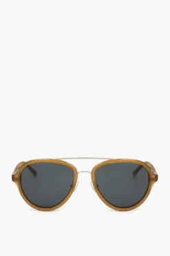 New PHILLIP LIM Occhiali da Sole Aviator con Ponte in Metallo Uomo Occhiali Da Sole