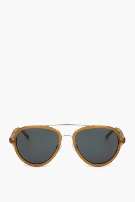 New PHILLIP LIM Occhiali da Sole Aviator con Ponte in Metallo Uomo Occhiali Da Sole
