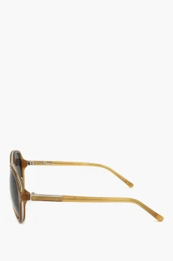 New PHILLIP LIM Occhiali da Sole Aviator con Ponte in Metallo Uomo Occhiali Da Sole