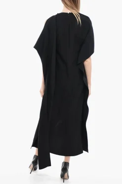 Online PINK PP Abito a Cappa in Misto Lana con Loose Fit Donna Vestiti